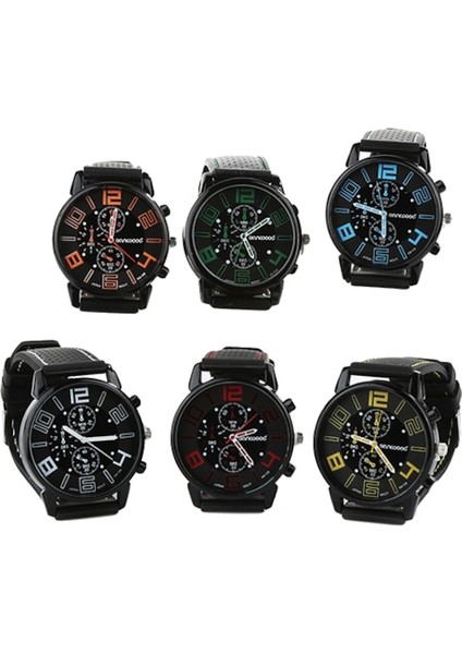 Erkek Kol Saati Silikon Kordon Çelik Blue (Yurt Dışından) fiyatları