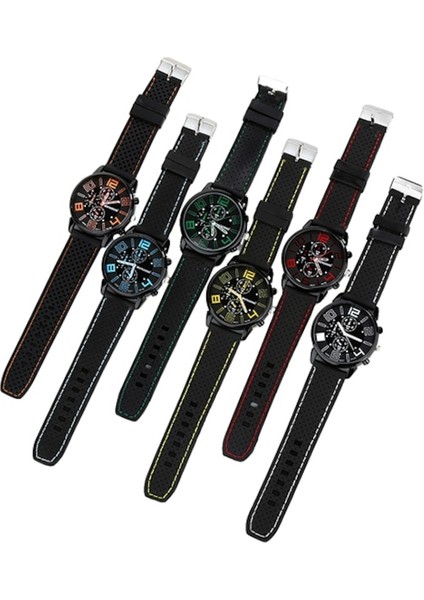 Erkek Kol Saati Silikon Kordon Çelik Blue (Yurt Dışından) modelleri