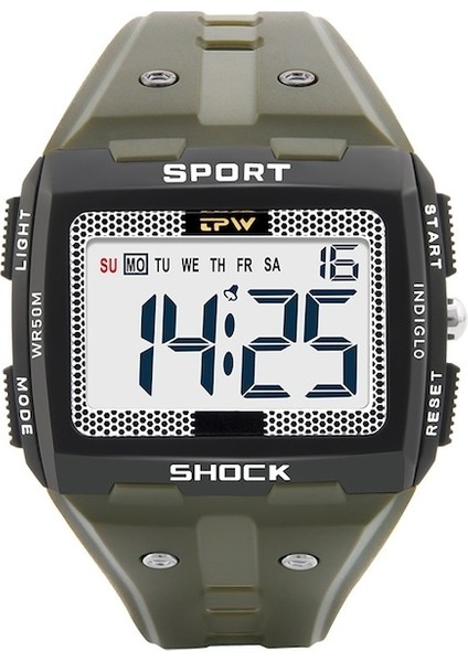 QQQQ2024 Spor Elektronik Öğrenci Saati Yeşil 146792829 (Yurt Dışından)