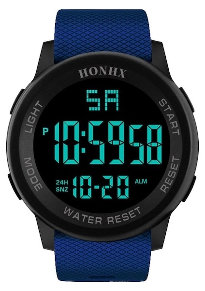 Honhx Erkek Kol Saati LED Su Geçirmez (Yurt Dışından)
