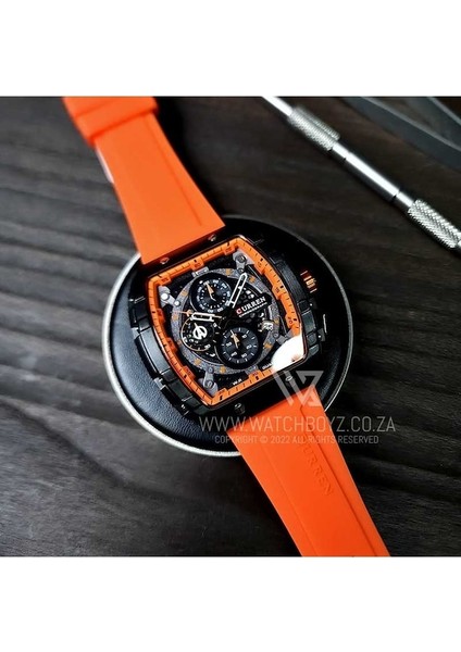 Curren 8442 Turuncu Erkek Kol Saati (Yurt Dışından) fırsatları