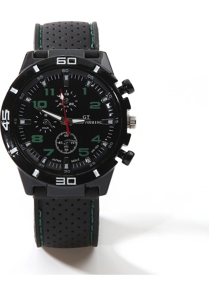 Erkek Kol Saati Ordu Stil Silikon Green (Yurt Dışından) modelleri