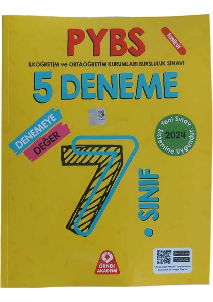 7. Sınıf PYBS 5 Deneme