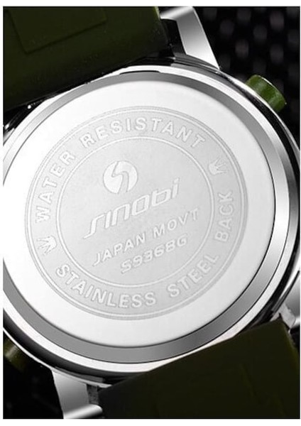 Sinobi 9368 Dijital ve Analog Saat Siyah Kayış Gümüş Kasa (Yurt Dışından) indirimleri