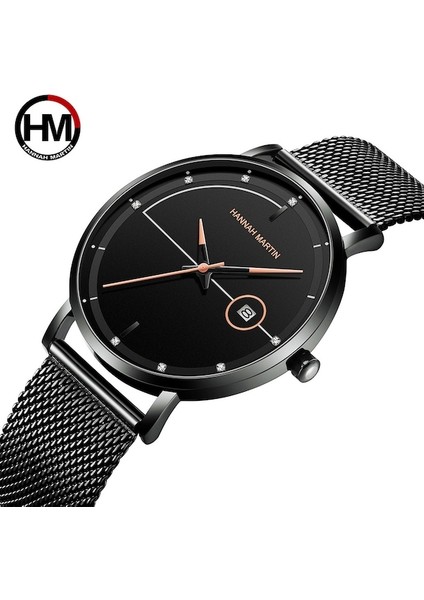 Hannah Martin Erkek Kol Saati Klasik Su Geçirmez Kuvars (Yurt Dışından) fiyatları