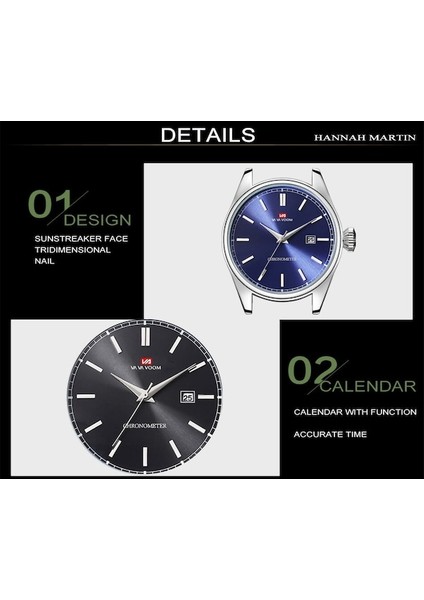 Va Va Voom VA2093 Erkek Saati Siyah Kordonlu (Yurt Dışından) modelleri