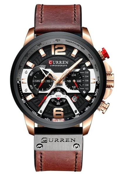 Curren 8329 Erkek Saati Kahverengi (Yurt Dışından)