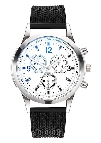 Cbtx Erkek Kol Saati Lüks Paslanmaz Çelik Kadran Günlük Stil (Yurt Dışından)