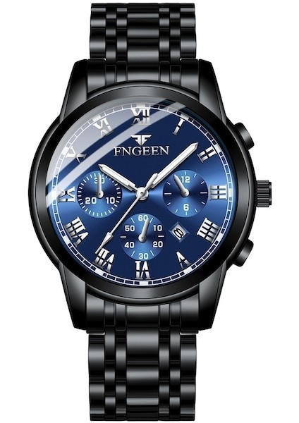 Fashionwoca WN219 Siyah Erkek Su Geçirmez Saat (Yurt Dışından)