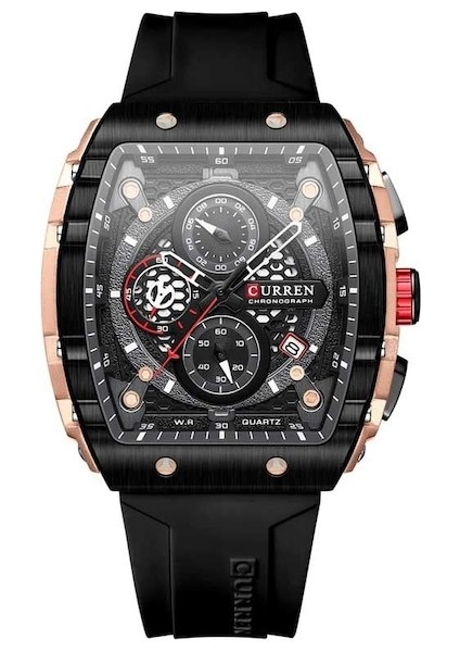 Curren 8442 Siyah Erkek Kol Saati (Yurt Dışından)