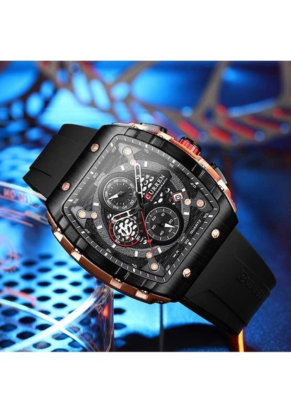 Curren 8442 Siyah Erkek Kol Saati (Yurt Dışından) fırsatları