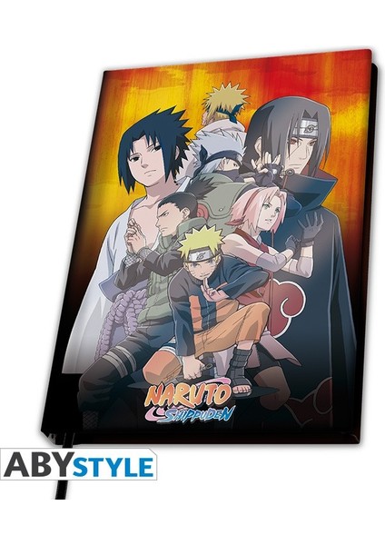 Naruto Shıppuden Notebook Konoha Group A5