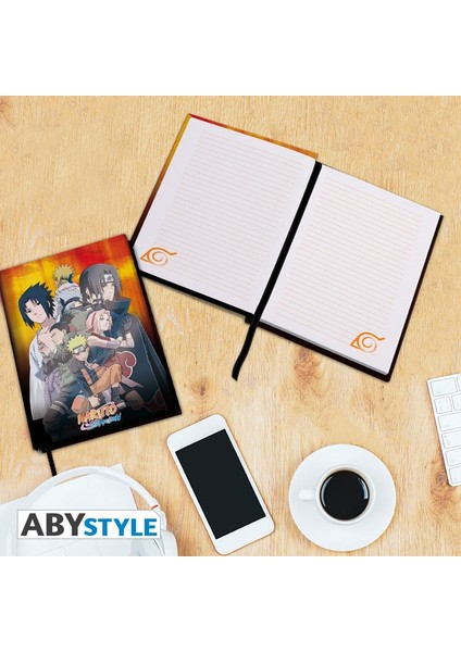 Naruto Shıppuden Notebook Konoha Group A5