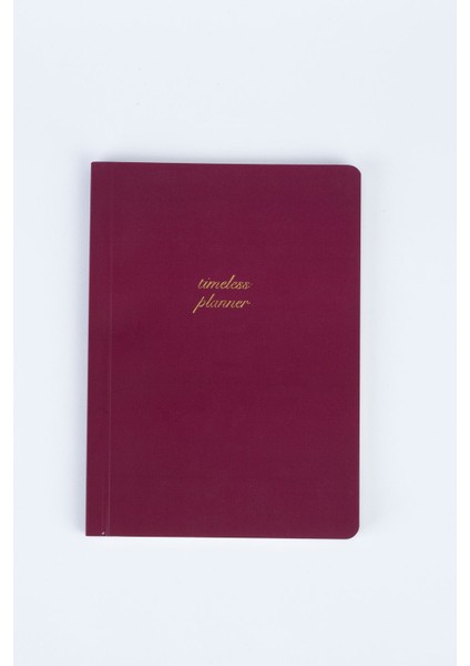 Timeless Planner Defter-New Year Red