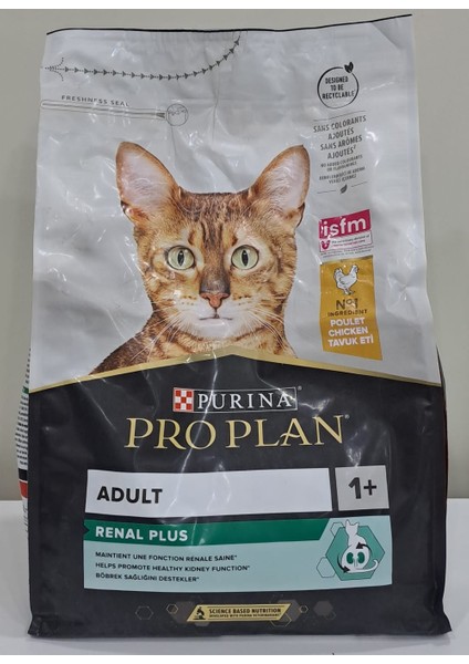 Renal Plus Adult Kuru Kedi Maması, Zengin Tavuk Eti Içeriği 3 kg fiyatları