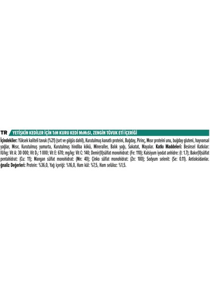 Renal Plus Adult Kuru Kedi Maması, Zengin Tavuk Eti Içeriği 3 kg modelleri