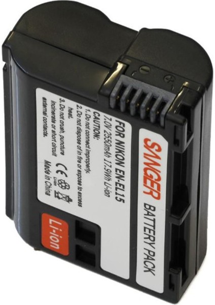 Nikon D800E Uyumlu Sanger Batarya