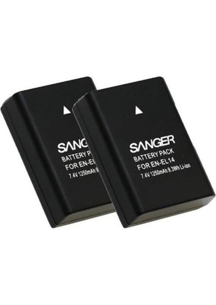 Nikon D3000,D3100,D3200 Uyumlu Sanger Batarya fiyatları