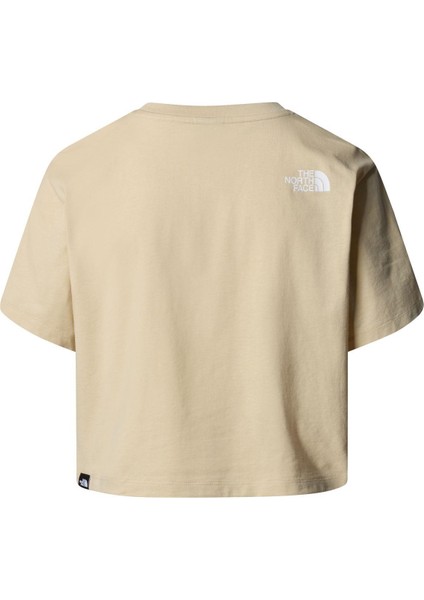 The North Face W Sımple Dome Cropped Slım Tee Bayan T-Shirt NF0A87U43X41