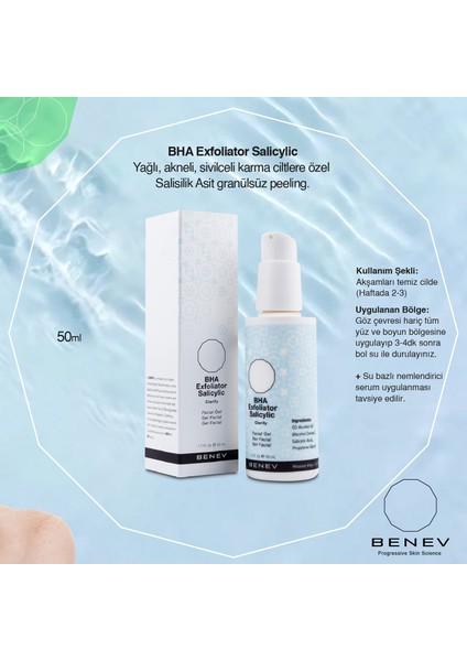 BHA Exfoliator Salicylic %2 50 ml