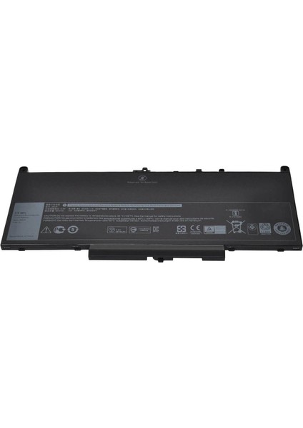 Dell ile Uyumlu Latitude E7270, E7470 Bataryası, Pil J60J5