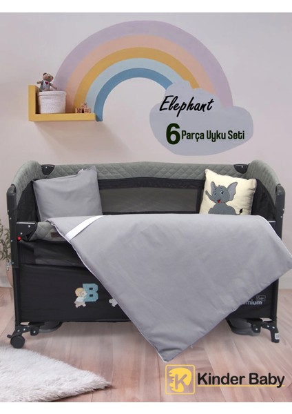 Park Yatak Oyun Parkı Bebek Uyku Seti