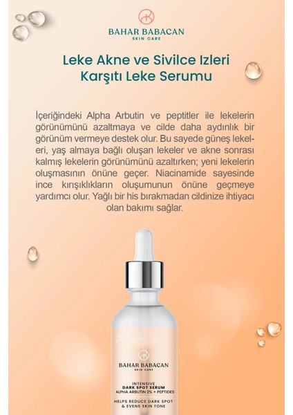 Leke Akne Ve Sivilce Izleri Karşıtı Leke Serumu indirimleri