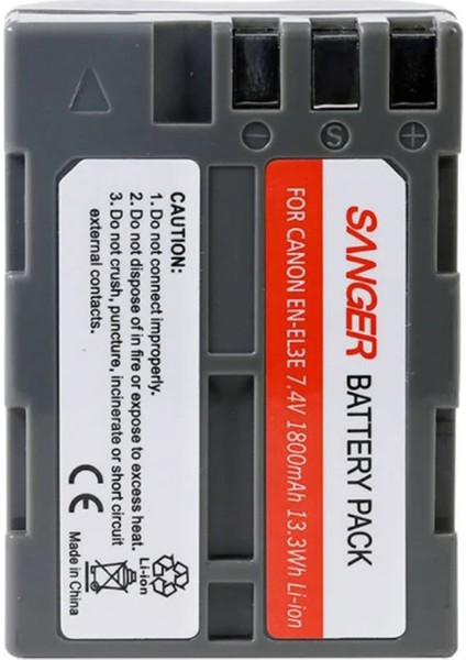 Nikon EN-EL3E Sanger Batarya,pil fiyatları