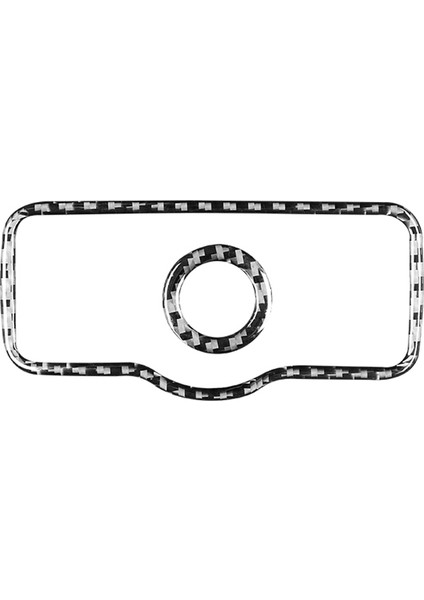 Kapak Çıkartmaları, B Sınıfı Için W247 2020-2023 Karbon Fiber Araba Far Anahtarı Çerçeve Pani Dekorasyon Trim, Karbon Fiber Desen (Yurt Dışından)