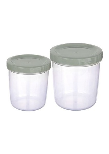 2li Saklama Kabı 250ML-400ML (Renkli)