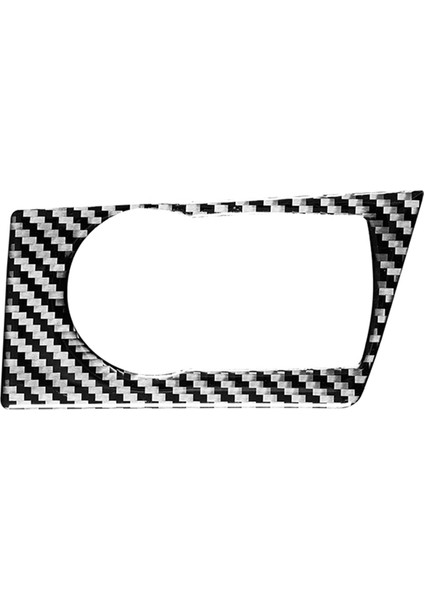 Araba Sticker,-X3 E83 2006-2010 Yumuşak Karbon Fiber Far Anahtarı Pani Dekoratif Kapak Trim Etiket Aksesuarları, Karbon Fiber Desen (Yurt Dışından)