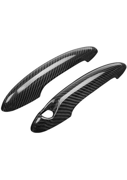 Araba Sticker, Karbon Fiber Araba Kapı Kolu Trim Kapakları S R50 R52 R53 R55 R56 R57 R58 R59 R61, Karbon Fiber Desen (Yurt Dışından)