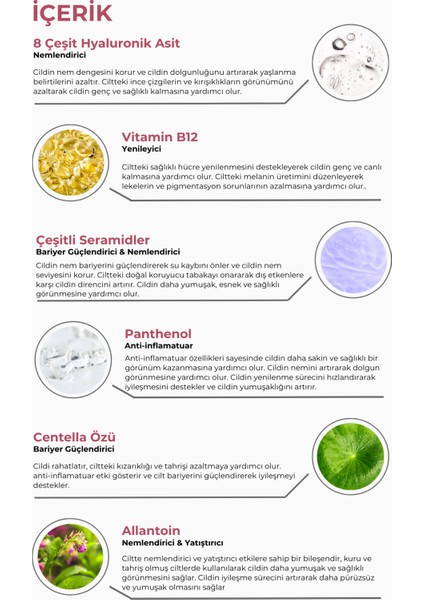 Yatıştırıcı Onarıcı Nemlendirici Bariyer Güçlendirici B12 Vitaminli Seramid Serum fiyatları