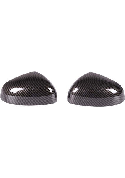 Dekoratif Çıkartmalar, Araba Karbon Fiber Abs Dikiz Aynası Kapağı Kapak Akıllı 2016-2021 Için Fit, Karbon Fiber Desen (Yurt Dışından)