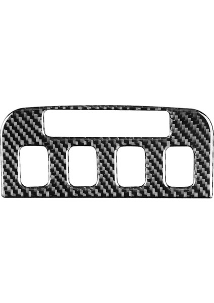 Düğme Etiketi, Gs 2006-2011 Için Araba Koltuğu Kontrol Düğmesi Kapağı Dekorasyon Etiketi, Karbon Fiber Desen (Yurt Dışından)