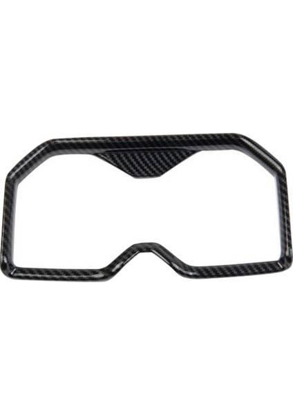 Dekoratif Çıkartmalar, - 2022 Araba Karbon Fiber Abs Merkezi Kontrol Su Bardağı Çerçeve Dekorasyon Kapak Trim Çıkartmalar, Karbon Fiber Desen (Yurt Dışından)