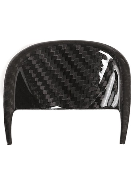 Pano Saat Etiketi, Araba Iç Pano Saat Dekorasyon Çerçeve Karbon Fiber Modifiye Etiket 2014-2021 Için Siyah, Siyah (Yurt Dışından)