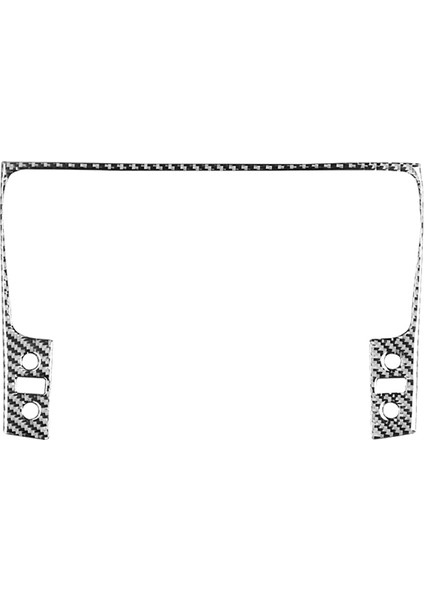 Kapak Çıkartmaları, IS250 IS300 IS350C 2006-2012 Karbon Fiber Merkezi Konsol Navigasyon Pani Kapak Trim Etiket Aksesuarları, A, Gösterildiği Gibi (Yurt Dışından)