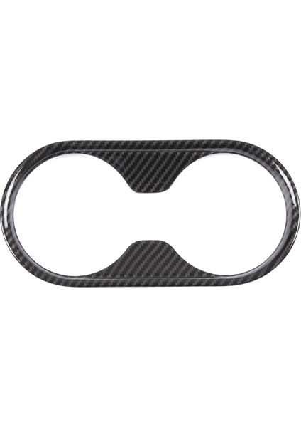 Dekoratif Çıkartmalar, Araba Karbon Fiber Abs Dişli Su Bardağı Çerçeve Kapak Trim Için Ranger 2015-2021 Araba Iç, Karbon Fiber Renk (Yurt Dışından)