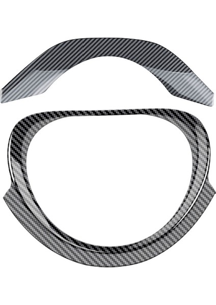 Araba Iç Çıkartmalar, Vez-V 2021 2022 Için 2 Adet Iç Araba Karbon Fiber Direksiyon Pani Kapak Trim Dekorasyon Çerçeve, Karbon Fiber Desen (Yurt Dışından)