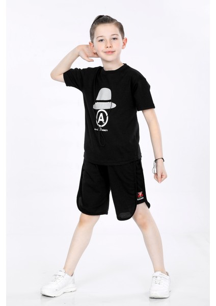 Erkek Çocuk T-Shirt ve Şort 2 Li Takım VF24KMR5103132