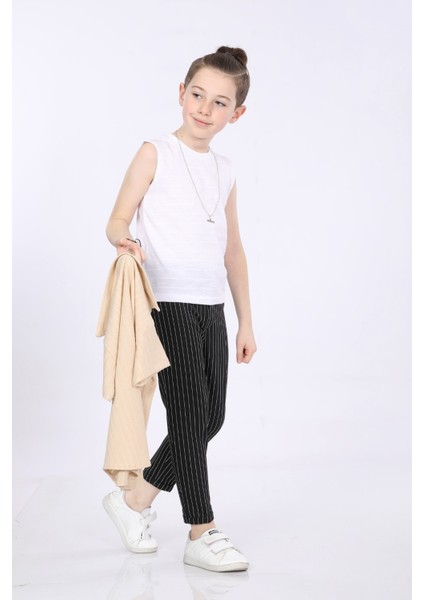 Erkek Çocuk Gömlek-T-Shirt ve Pantolon 3 Lü Takım VF24KMR5101314