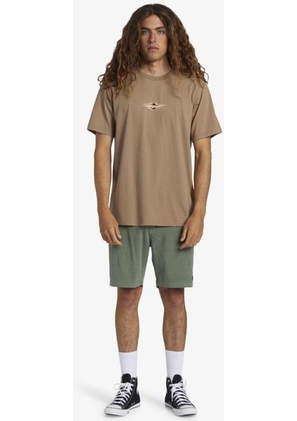 Tall Tale Tees Erkek Kahverengi T-Shirt ABYZT02266-138 fiyatları