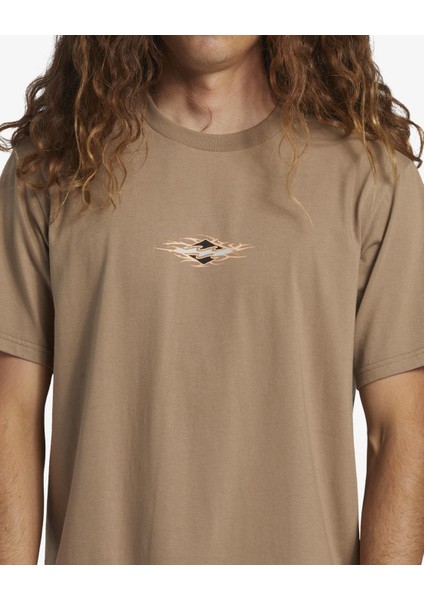 Tall Tale Tees Erkek Kahverengi T-Shirt ABYZT02266-138 indirimleri