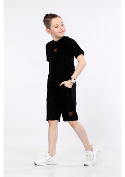 Erkek Çocuk Şort ve T-Shirt Ikili Takım VF24KMR5102324