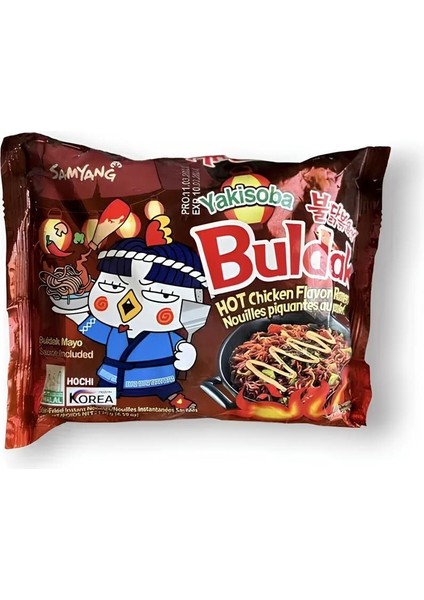 Yakisoba Buldak Hot Chicken Flavor Ramen 130G