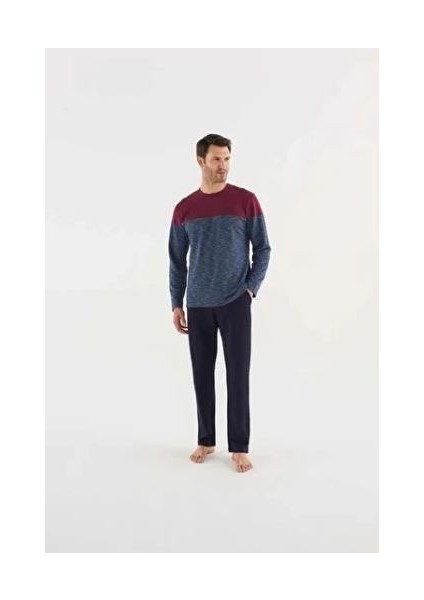 3746 Uzun Kol Erkek Pijama Takım