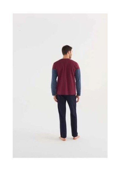 3746 Uzun Kol Erkek Pijama Takım