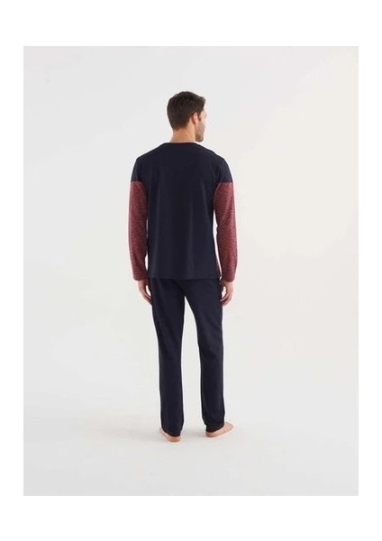 3746 Uzun Kol Erkek Pijama Takım