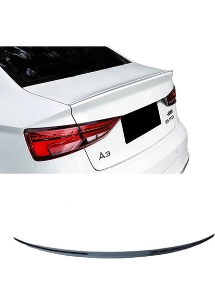 Audi A3 8V Sedan (2013 - 2020) S3 Style Spoiler (Plastik)